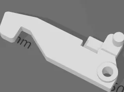 Microwave door latch