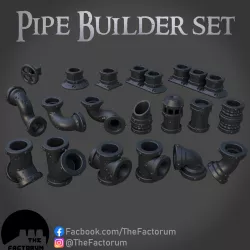 Modular Pipe Creation set