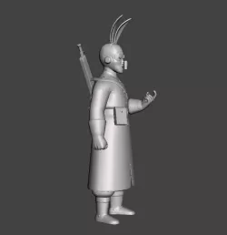 Monster Rabbit 2 Dragon Ball 3D Model