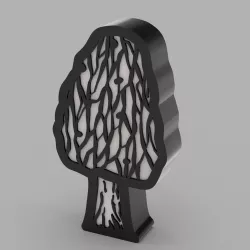 Morel Mushroom LED Lamp