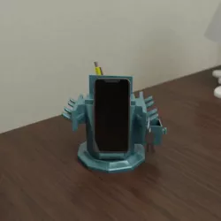 Multifunctional Phone Charging Stand with Pencil Holder and Drawer #FLASHFORGECULTS