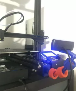No Hardware ender 3 mount for Logitech C920