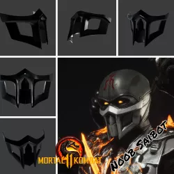 Noob Saibot mask from Mortal Kombat 11 - Classic MK11