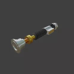 Obi-Wan Kenobi RotS Lightsaber 3D Print File