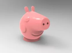 peppa toothpaste cap