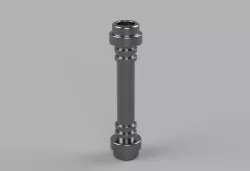 Perfect Scaled Lego Double-bladed Lightsaber Hilt