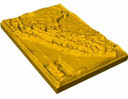 PERU 3D MAP