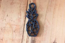 Pineapple keychain