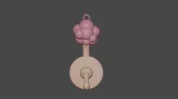 PLUMBUS KEY CHAIN