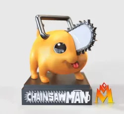 Pochita (ポチタ )- Chainsaw Devil-Chainsaw Man-FANART FIGURINE