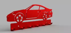 Porsche 911 key hanger