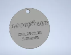 porte clé goodyear / keychain goodyear