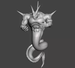 Porunga (Dragon Ball Z) 3D Model