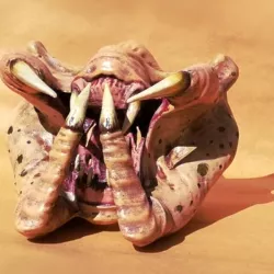 predator mask. covers mouths