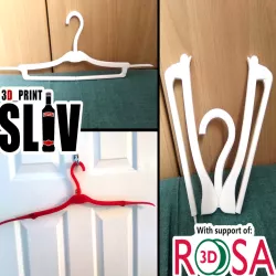 Print in place, Foldable, Soviet coat hanger