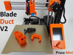 Prusa Mini Detachable Cooling Duct Assembly V2