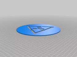 Radioactive Sign Stencil