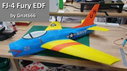 RC FJ-4 Fury EDF jet