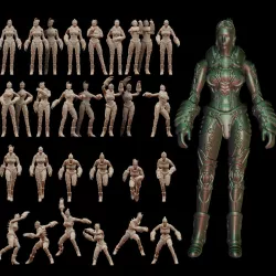 Requiem - Bartuk Warrior - Gordium armor F