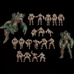 Requiem - Bartuk Warrior - Paonium armor M