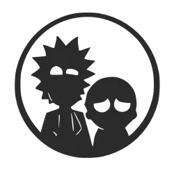 Rick And Morty Keychain