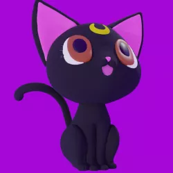 Sailor Moon Moon Cat