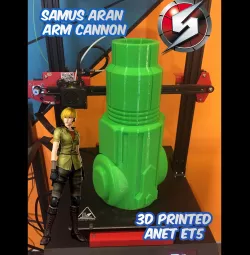Samus Aran's Arm Cannon Metroid