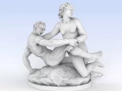 Satyr and Nymph