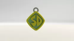 Scooby doo Keychain