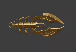 Scorpion kunai from Mortal Kombat 11 - Grandmaster Fury