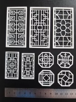 Set of Chinese window 20 PCS