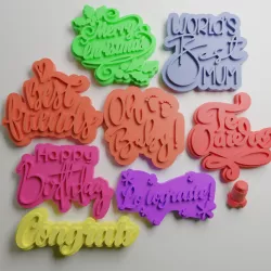 Set of seals with screw handle x8