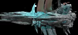 Silver Dragon Airship
