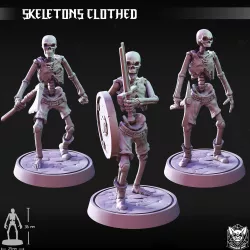 Skeleton Clothed