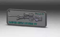 SNIPER HALO - OSAR 3D