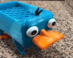 SOAP DISH OR SPONGE HOLDER PERRY THE PLATYPUS