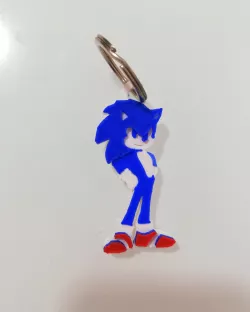 sonic keychain