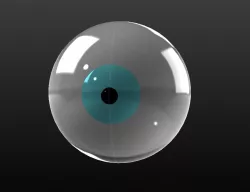 Spooky Eye Halloween keychain