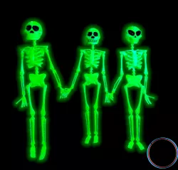 Spooky Scary Skeleton & Spooky Alien Skeleton Articulated