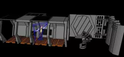 Star Wars Death Star Detention Block Diorama Playset