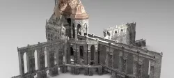 Steampunk Medieval Tower Bridge 1