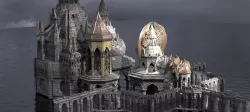 Steampunk Medieval Tower Bridge 4 kit bash
