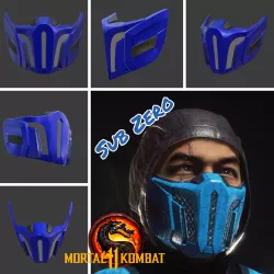 Sub Zero mask from Mortal Kombat 11 - Dao of Kuai Liang