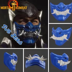 Sub Zero mask from Mortal Kombat  11 - Grand Master Icy mask
