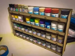 Tamiya shelf - laser cut