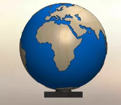 TERRACE GLOBE with base