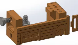 Test print for Wild West Model and Wild West Money Box