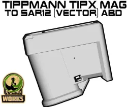 Tippmann TiPX vector ABD model Mag to SAR12 Adapter