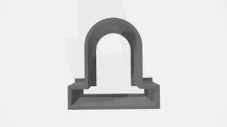 Tomb / Grave Stone Cookie CUtter