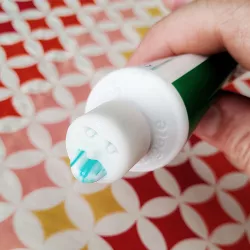 toothpaste Colgate smiley